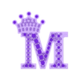DIJE M CORONA.stl M CROWN