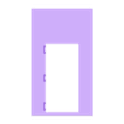 Loading Dock - Panels - Door lower panel.stl Modular Warehouse with Loading Dock – Motorized Door & Adjustable Ramp - 1:14 Scale