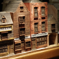 Capture d’écran 2018-01-15 à 11.01.09.png Free STL file Ripper's London - The Shops Part 5 - The Lace Maker・3D print model to download