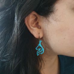 20220918_205738.jpg Fichier STL gratuit ! !! Boucles d'oreilles / Porte-clés / Pendentif ! !!・Design imprimable en 3D à télécharger
