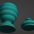 f7.png fluted hive pot finial