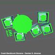 7.jpg Crash Bandicoot Diorama, Uka uka and Aku Aku 3D Printable