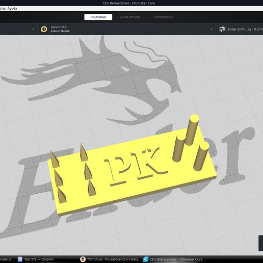 Retractions 3D model
