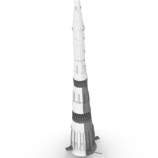 1/400 N1-6L rocket
