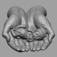 Baby_Hand_2.png hands carrying sleeping baby