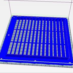 grille 180.JPG Free STL file ventilation grilles 3 models (round, rectangular and square)・3D print object to download