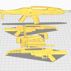 xm81.png STL file HK XM8 Assault Rifle 1/4 Scale・Model to download and 3D print