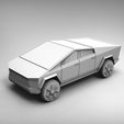 untitled.1092.jpg Fichier STL gratuit Tesla Cybertruck 28mm・Modèle à télécharger et à imprimer en 3D