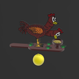 EverythingTogether.png Pecking Chicken - Kinetic Toy