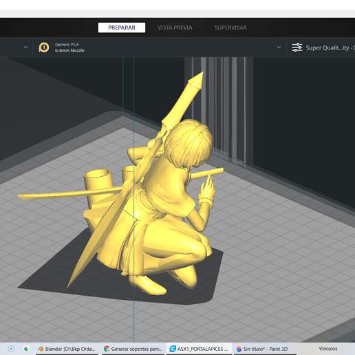 3.png Download 3D file Nier Automata pencil holder・Model to download and 3D print, matiasprocichiani