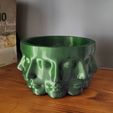 Face-planter-Pot-with-drainage-1.jpg STL file Face planter Pot with drainage・3D printer model to download