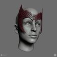 Wandavision_Scarlet_Witch_Inspired_Crown02.jpg Wandavision Scarlet Witch Inspired Crown 3D print model