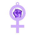 8M FIST.stl 8M / Womens Day Keychains