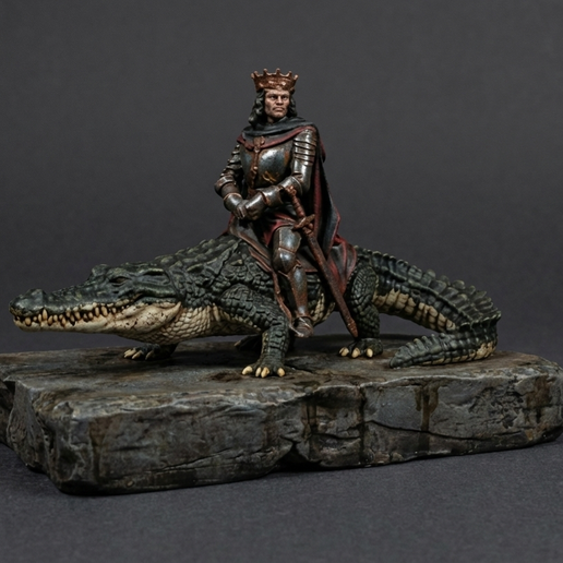 Sallos Goetia Demon STL Statue