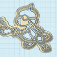 235-Smeargle.png Pokemon: Smeargle Cookie Cutter