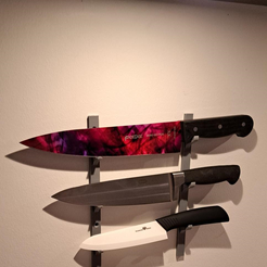 Gridfinity Tajima knife and blades holder by raurau, Download free STL  model