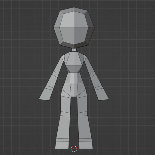 Art Base GirL LowPoly