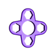 4x1_516_r2.5.stl Very Customizable Fidget Spinner