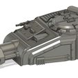 TurretSide.jpg Battletank turret for Legion of metal tanks (Leman russ alternative)