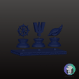 Tirupati-Balaji-Tirumala-Venkateshwara-swamy-tilak-3d-logo-emblem-1.png-14.png Elegante Tirupati Balaji Símbolo Sagrado Set | Chakra Tilak Shankh Emblema Trio | Vaishnav Hindu Decor | Dashboard Car Emblem Temple STL | 8" / 203 Mm