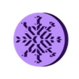 snowflake 4 20mm.stl Christmas Snowflake Stamps Polymer Clay Stamps | Digital STL File | 2 Sizes | 10 Designs