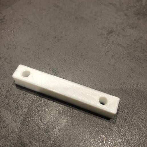 RISCO RWX78 alarm sensor wedge, magnet side 3D model