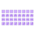 AssortedBlocksBrownstoneRough.STL Dungeon Blox Starter Pack