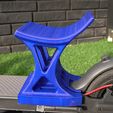 seat blue.jpg MiniScoot3D Seat with and without Mud guard for Xiaomi 365