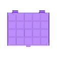 OrganizerBox1-Lid.stl Stackable Organizer Assortment Box with Lid #1