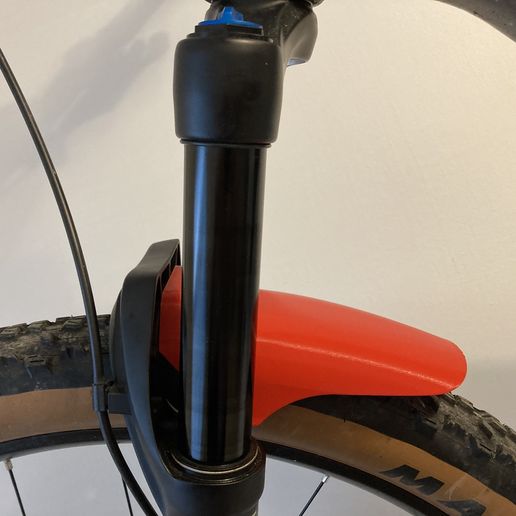 🦊 FOX 34 Mudguard・ STL File for 3D printing・Cults