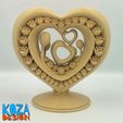 HEART-ORNAMENT-06.jpg Файл STL Орнамент "Сердце Валентина" без опор・Шаблон для 3D-печати для загрузки
