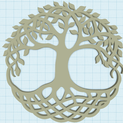 tree-of-life-23-2.png STL file Tree of Life, Sacred Tree wall art decoration・3D print design to download, Allexxe