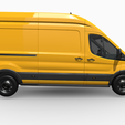 3.png Ford Transit Cargo (Yellow - School Bus)