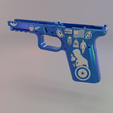 preview01.png Marvel's Avengers Captain America G19 Glock Frame Decals