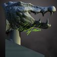 00kapro1.jpg Kaprosuchus  Bust