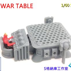 HQ WAR TABLE 1/60 figure war table2