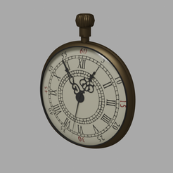 oldwatch.png Old Watch (Blender file)