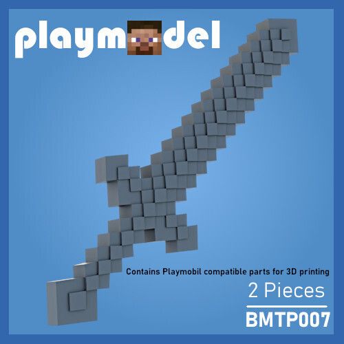 BMT-P-007 Playmobil Minecraft Sword