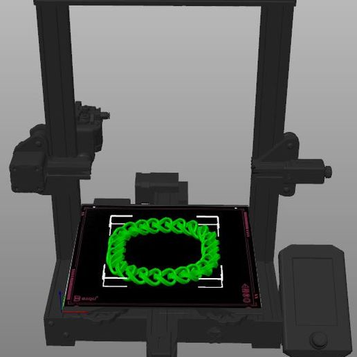 Cuban Chain 3D model