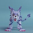 garurumon-render.jpg Digimon - Gabumon Evolution Line