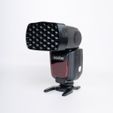 DSCF8063.JPG Godox TT600 / TT685 Honey Comb Adapter