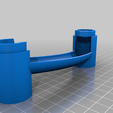 45_Degrees_CC_Trough.png Marble Run Compatible 45 Degree 100 mm Curve