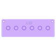 KeyWall.5.stl Key Wall Hanger