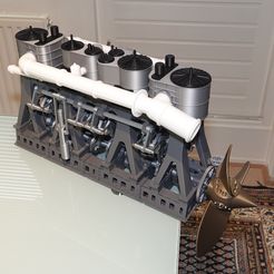 🚢 Titanic's Engine・3D Print・Cults