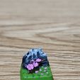 20230830_171037.jpg Cherry blossom mountain keycap and artisan base for Cherry MX R1 pre supported