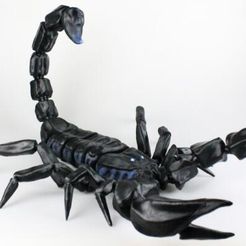 Escorpion.jpeg Fichier 3D Scorpion articulé・Design imprimable en 3D à télécharger
