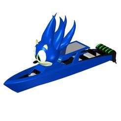 Socnic-The-Headgehog-Boat1.jpg Sonic The Hedgehog Boat