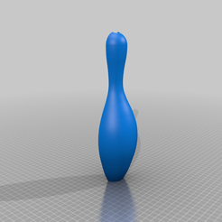 Shuffle_alley_bowling_pin.png Download free STL file Williams Strike Master Bowling Pin • 3D printable template, greghatt
