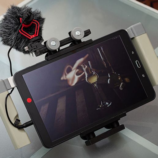 Tablet Rig Скачать файл STL T-RIG Tablet RIG • Модель для 3D-печати ・ Cults