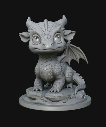 Cute Baby Dragon